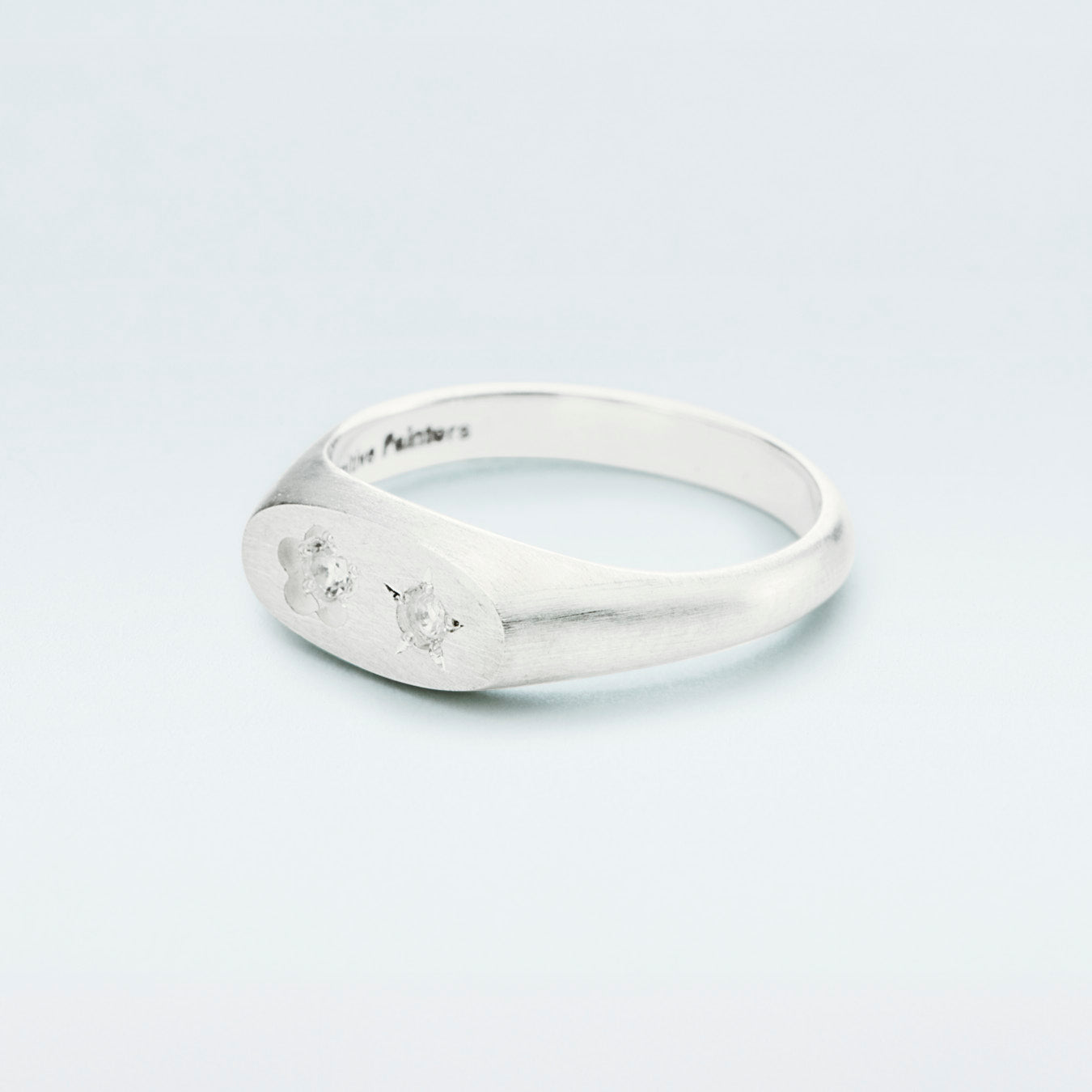 Flowerdust Ring / Silver925 / White