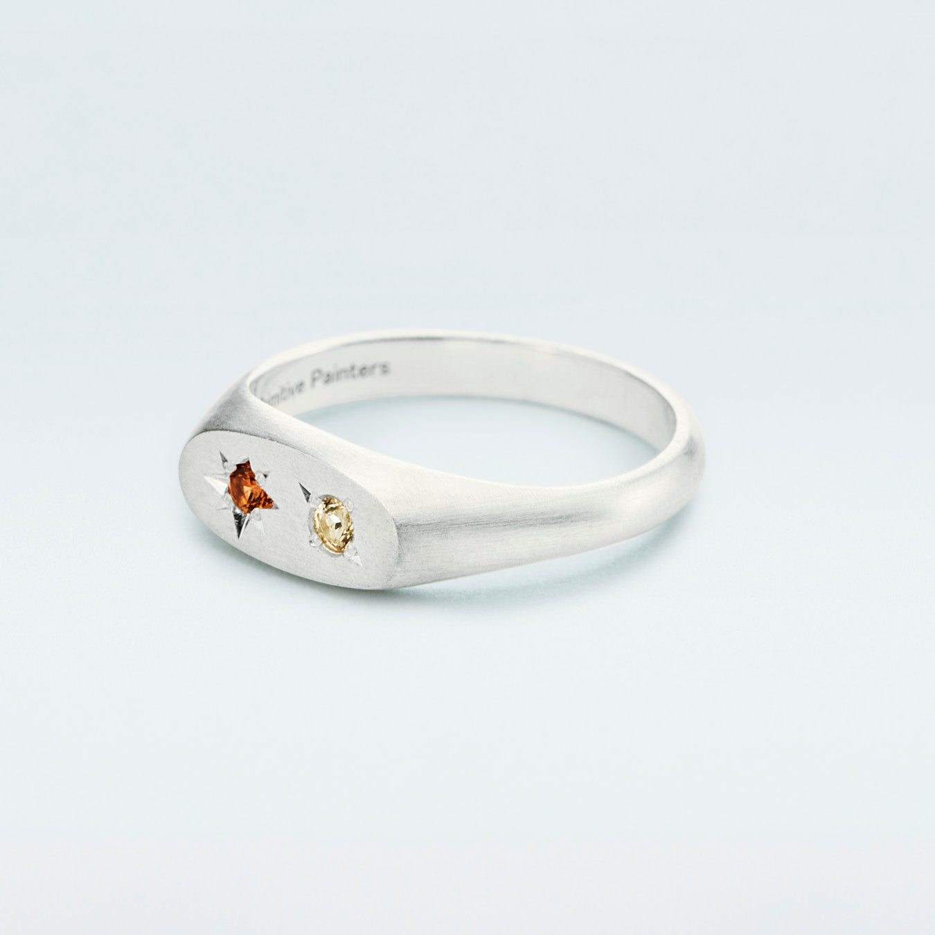 Stardust Ring / Silver925 / Orange