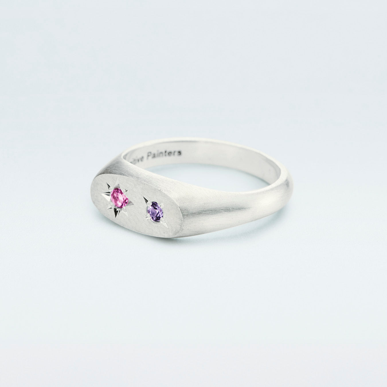 Stardust Ring / Silver925 / Pink
