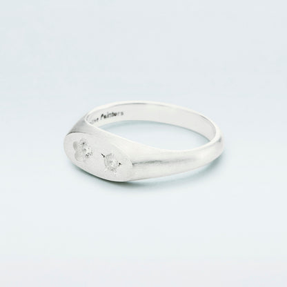 Flowerdust Ring / Silver925 / White