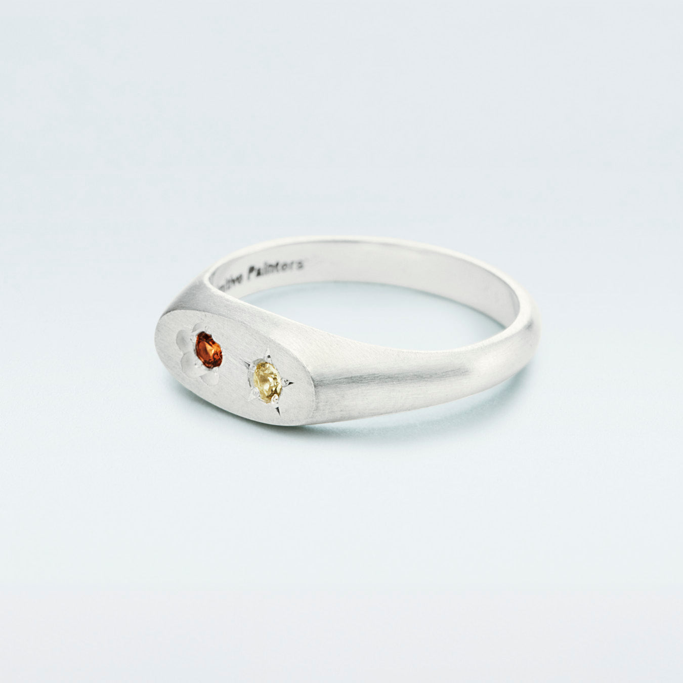 Flowerdust Ring / Silver925 / Orange