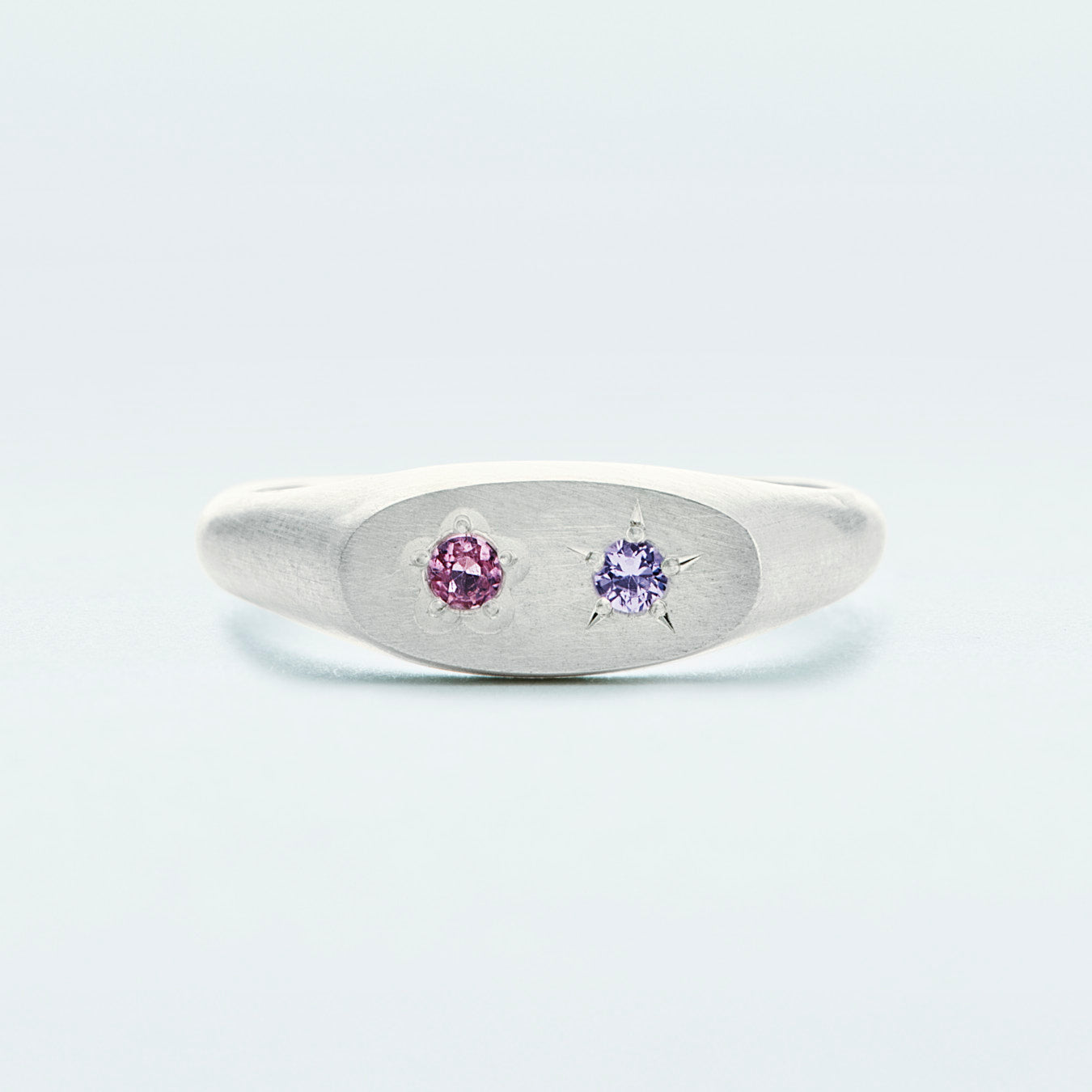 Flowerdust Ring / Silver925 / Pink