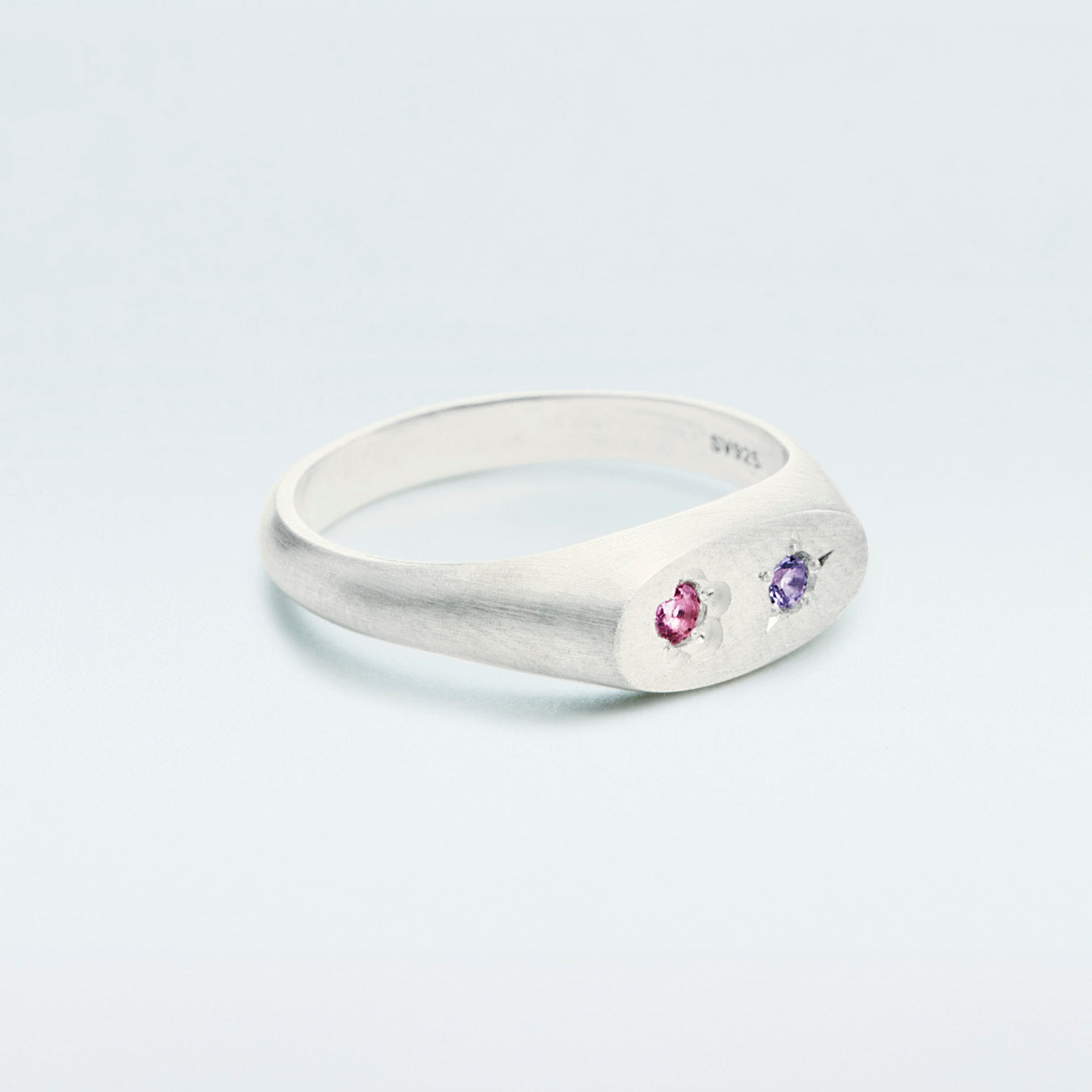 Flowerdust Ring / Silver925 / Pink