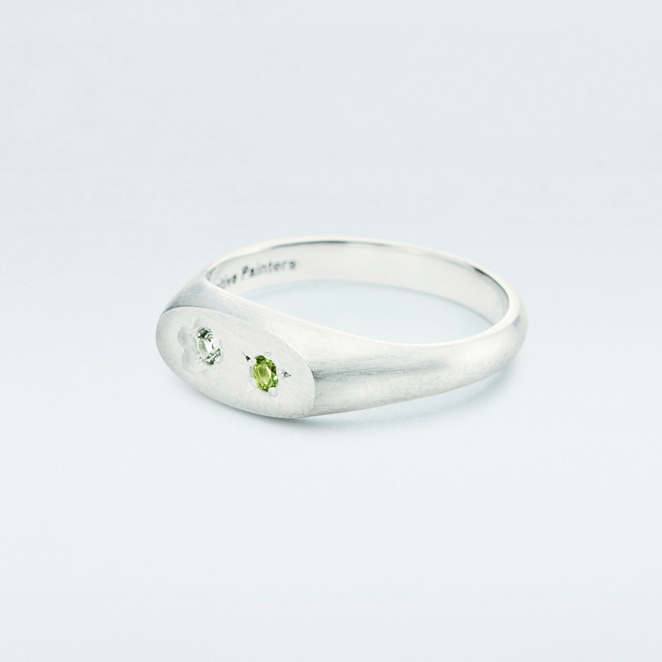 Flowerdust Ring / Silver925 / Green