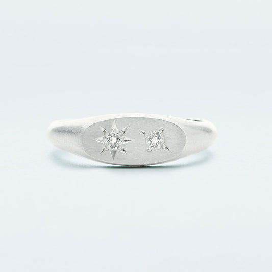 Stardust Ring / Silver925 / White