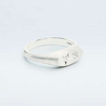 Stardust Ring / Silver925 / White