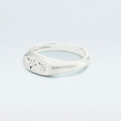 Stardust Ring / Silver925 / White